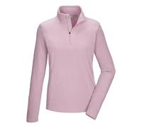 Killtec KSW 101 WMN FLC SHRT Women's Fleece Shirt with Stand-Up Collar and Zip Rosewood, 46, 40880-000