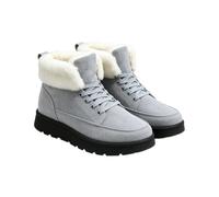 Women's Fleece Lined High Top Ladies Winter Ankle Warm Collar Platform Non | Goth Boots,Slouch Boots,Retro Boots,Mid Calf,Over Calf,Casual,Sheepskin,Christmas,Orange,Suede Boots,Loafers,Pirate Boots