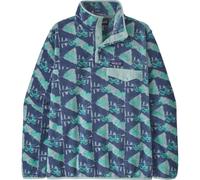 Patagonia | Lightweight Synchilla Snap-T Pullover | Women's | Jaguar Geo: Blue Sage Large