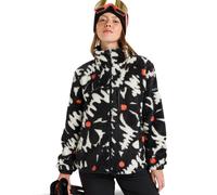Roxy Alabama Full Zip Printed - Women Black Technical Mid Layer