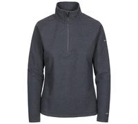 Trespass Womens Fleece Jacket Meadows – Anti-pilling, Brushed Back, 1/2 Neck Zip – Charcoal