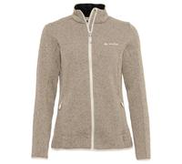 Vaude Rienza Iv Full Zip Fleece Beige 38 Woman
