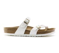 Women's flip-flops Birkenstock Mayari Birko-Flor Patent Blanc 38