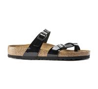 Women's flip-flops Birkenstock Mayari Birko-Flor Patent Noir 41 Étroit