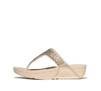 Fitflop LULU CRYSTAL-MIX METALLIC TOE-POST SANDALS