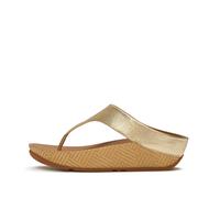 Women's flip-flops FitFlop Lulu Lux Beige 43