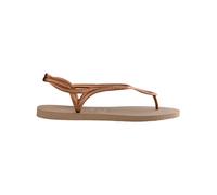 Havaianas Women's Luna Toe Post Sandals - Rose Gold - UK 8