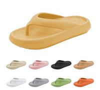 Womens Flip Flops Uk Non-Slip Light Weight Flat Slide Sandals with Plantar Fasciitis Non-Slip Flip Flops with Thick Sole Soft-Soled Non-Slip Slides House Waterproof Indoor/outdoo