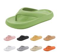 Womens Flip Flops Uk Non-Slip Light Weight Flat Slide Sandals with Plantar Fasciitis Non-Slip Flip Flops with Thick Sole Soft-Soled Non-Slip Slides House Waterproof Indoor/outdoo