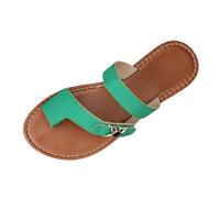 Womens Flip Flops With Arch Support Comfort Shoes Over Toe Fashion Comfortable Flat Heel Sandals Slippers Women Saints Black Beach Orthopedic Pool Walking Leather For Mules Green 6.5