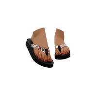 Women's Flipflops, Ladies Flatform Beach Flip-Flops Sandals, Slim Rubber Flip Flops, Yoga Mat Cushion Comfortable Open Toe Thong Flip Flop Sandal with Slip-Resistant Flat for Pool, Holidays Black