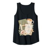 Womens Floral Christian Bible Verse Faith Scripture Encouragement Tank Top
