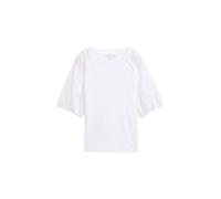 Women's Floral Embroidery Blouse Tom Tailor Blanc S