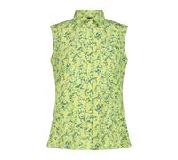 Women's floral print sleeveless shirt CMP Vert L