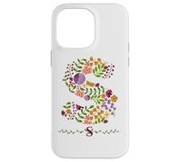 WOMENS FLORAL S INITIAL WATERCOLOR BOTANICAL FLOWER LETTER Case for iPhone 14 Pro Max
