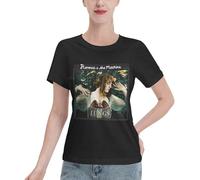 Women's Florence Rock Band Summer T-Shirt Direct Digital Printed Shirts Cotton Novelty Cool Short Sleeve-Tee