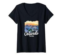 Women's Florida Orlando V-Neck T-Shirt
