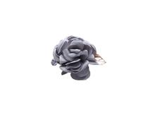 Women's Flower Brooch 2pc Satin Rose Boutonniere Brooches