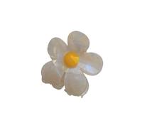 Women's flower hairpin, large back of head clip, elegant shark clip(Medium sunflower 5.5cm)