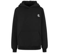 Women's fluffy hoodie Miss Tee Flying Butterfly EMB Noir 2XL