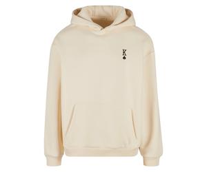 Women's fluffy hoodie Mister Tee King Card EMB White XS