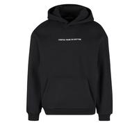 Women's fluffy hoodie Mister Tee Started From The Bottom EMB Noir S