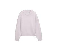 Women's Fluffy Knit Crew Neck Sweater Tom Tailor Denim Violet M