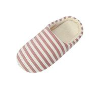 Women's Fluffy Slippers Christmas/Halloween Holiday Cartoon Thick Print Cute Animal/Funny Prints Solid Color Plush Slip On Merchandise Gift Winter