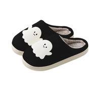 Womens Fluffy Slippers Ladies Cosy House Shoes Fuzzy Indoor Slipper | Halloween Memory Foam Warm Cotton Mules Soft Winter Scuffs Slip on Spooky Festival for Autumn Thick Sole