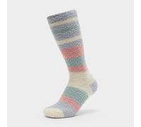 Women's Fluffy Sock, Multi Coloured One Size