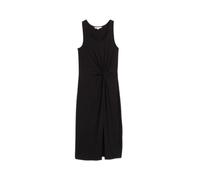 Womens Fluid Dress with Knot Detail Tom Tailor Denim Noir XS