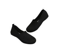 Women's Foldable Ballerina Walking Shoes Clearance Slip On Flats Shoe Ladies Flat Pumps Casual Work Office Comfortable Cute Loafers Round Toe Sandals Breathable Knitted Loafer Arch Support Trainers