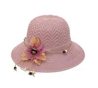 Women's Foldable Big Brim Sun Hat Elegant Protection Beach Straw (c En Storlek)