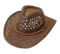 Women's Foldable Straw Hat Wide Brim Breathable | Foldable raffia design, easy pack for travel, breathable texture, wide brim shade, khaki coffee beige