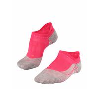 Falke Women's Running Socks RU4 Endurance Invisible W, Cotton, Anti-Blister, 1 Pair, Red Rose 4-5