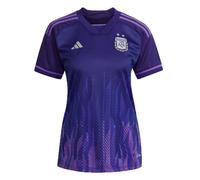 Women's Football Shirt 2022-2023 Navy Argentina Away Soccer Team T-Shirt Top