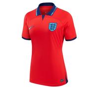 Women's Football Shirt 2022-2023 Red England Away Soccer National Team T-Shirt