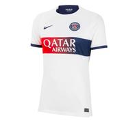 Women's Football Shirt White PSG Away 2023-2024 Sports Soccer Jersey Top T-Shirt