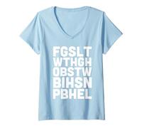 Women's for God So Loved The World, Women’s Christian, Scripture V-Neck T-Shirt