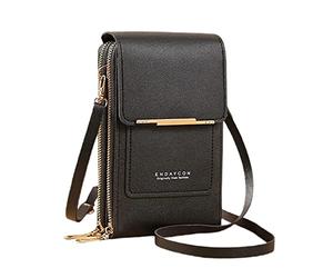 Women's Foreign Trade Multifunctional Single Shoulder Touchscreen Phone Wallet PU Leather Crossbody Bag Shoulder Bag