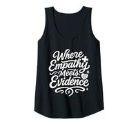Womens Forensic Nurse Practitioner Empathy Meets Evidence Coroner Tank Top