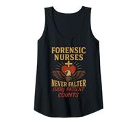 Womens Forensic Nurse Practitioner Every Patient Counts Coroner Tank Top