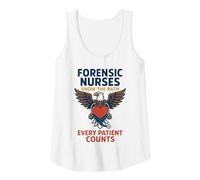 Womens Forensic Nurse Practitioner Every Patient Counts Coroner Tank Top