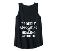 Womens Forensic Nurse Practitioner Healing & Truth Coroner Nursing Tank Top