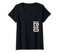 Women's Forever 210 Area Code San Antonio Texas Pride V-Neck T-Shirt