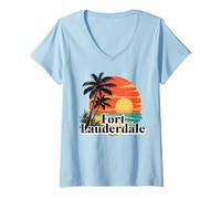 Women's Fort Lauderdale V-Neck T-Shirt