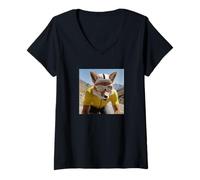 Women's Fox Shows Endurance in Yellow AS PRO Cycling Leader V-Neck T-Shirt
