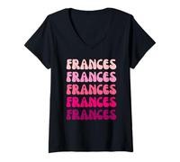 Womens Frances V-Neck T-Shirt