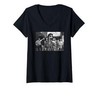 Womens Frank Zappa Mothers Invention George Duke Chunga's Revenge V-Neck T-Shirt