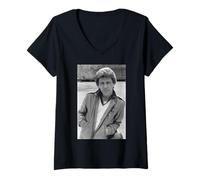Women's Frankie Valli The Four Seasons Lead Singer 1980 V-Neck T-Shirt